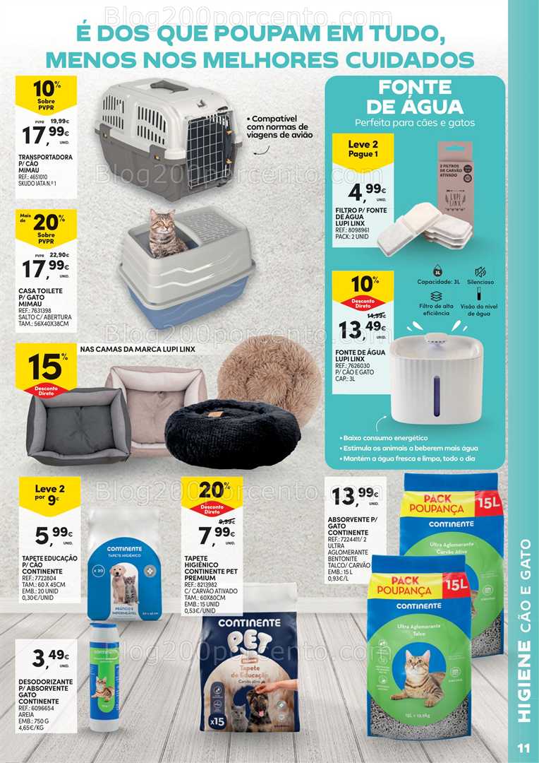 Antevisão Folheto CONTINENTE Feira Animal Promoções de 10 a 22 junho