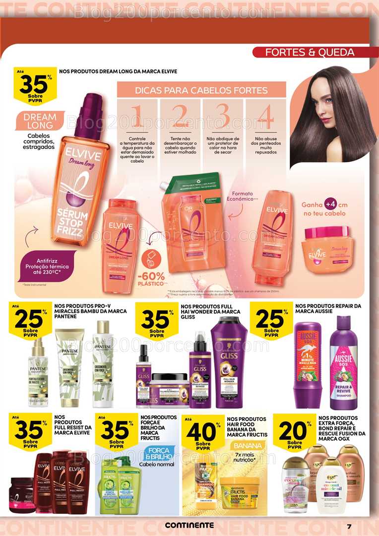 Antevisão Folheto CONTINENTE Beleza e Cabelo Promoções de 10 a 22 junho