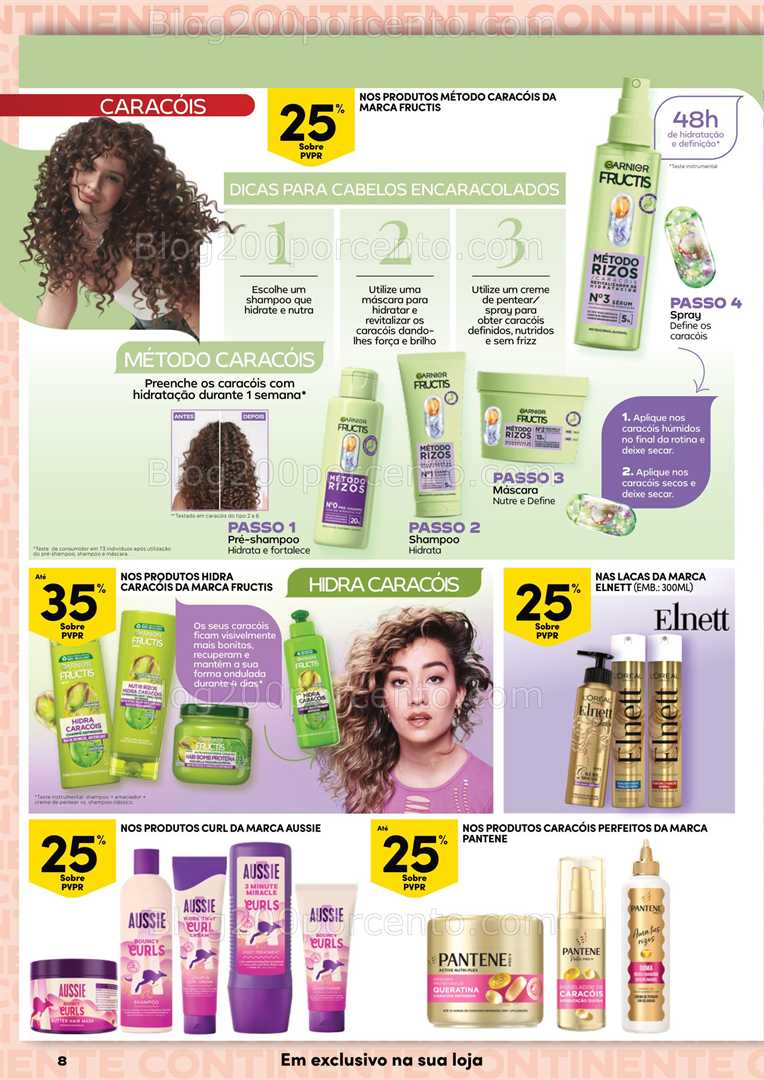 Antevisão Folheto CONTINENTE Beleza e Cabelo Promoções de 10 a 22 junho