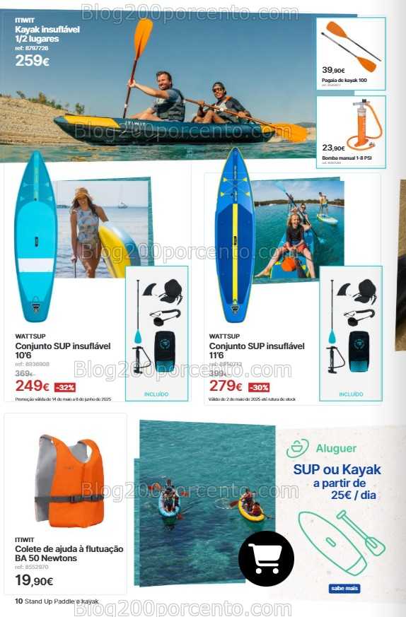 Antevisão Folheto DECATHLON Verão Promoções a partir de 6 junho all