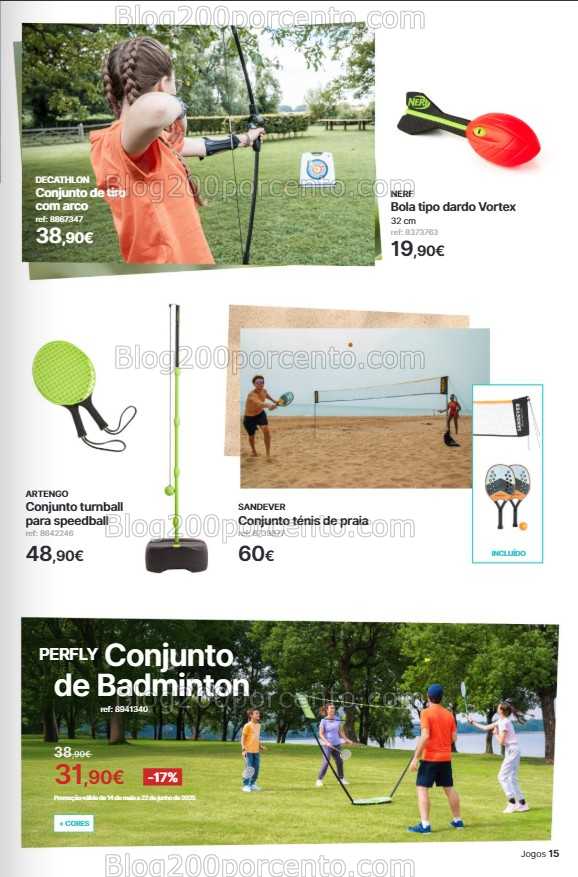 Antevisão Folheto DECATHLON Verão Promoções a partir de 6 junho all