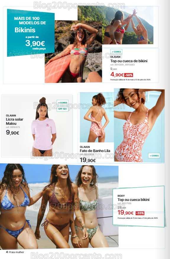 Antevisão Folheto DECATHLON Verão Promoções a partir de 6 junho all