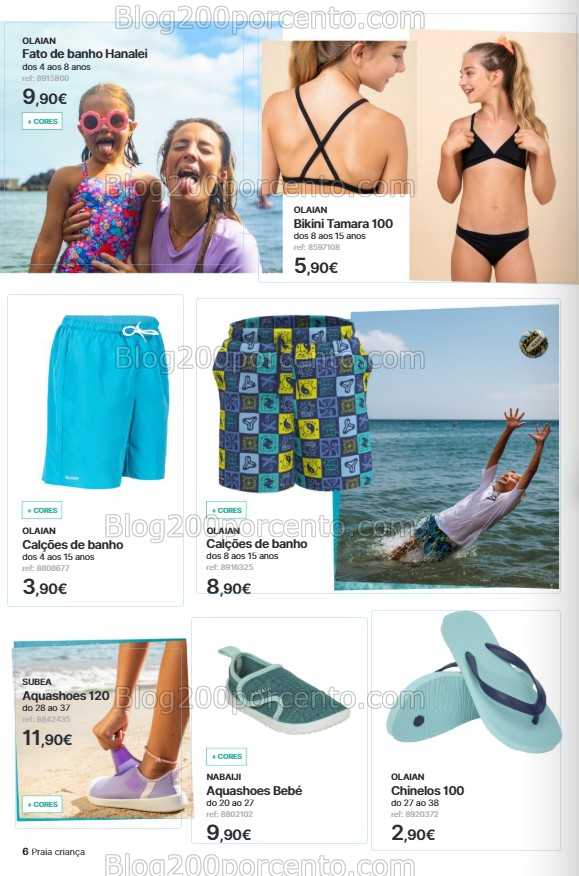 Antevisão Folheto DECATHLON Verão Promoções a partir de 6 junho all