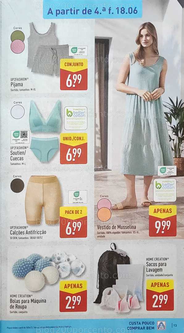 Antevisão Folheto ALDI Bazar Promoções a partir de 18 junho bazar