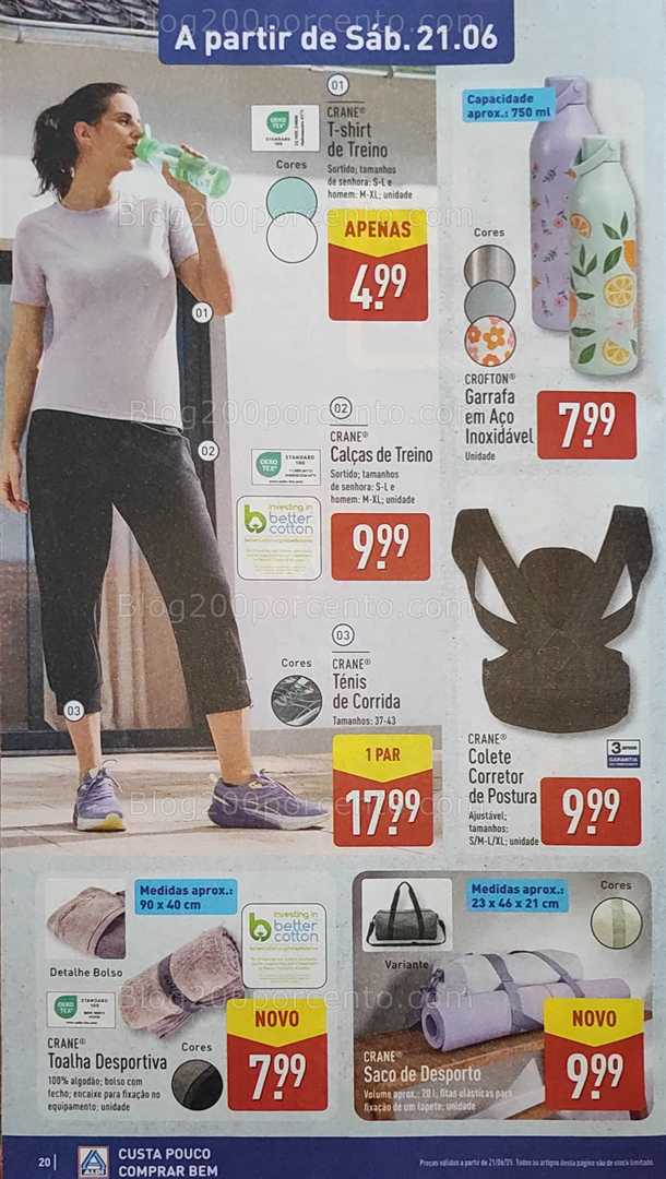 Antevisão Folheto ALDI Bazar Promoções a partir de 21 junho bazar 21