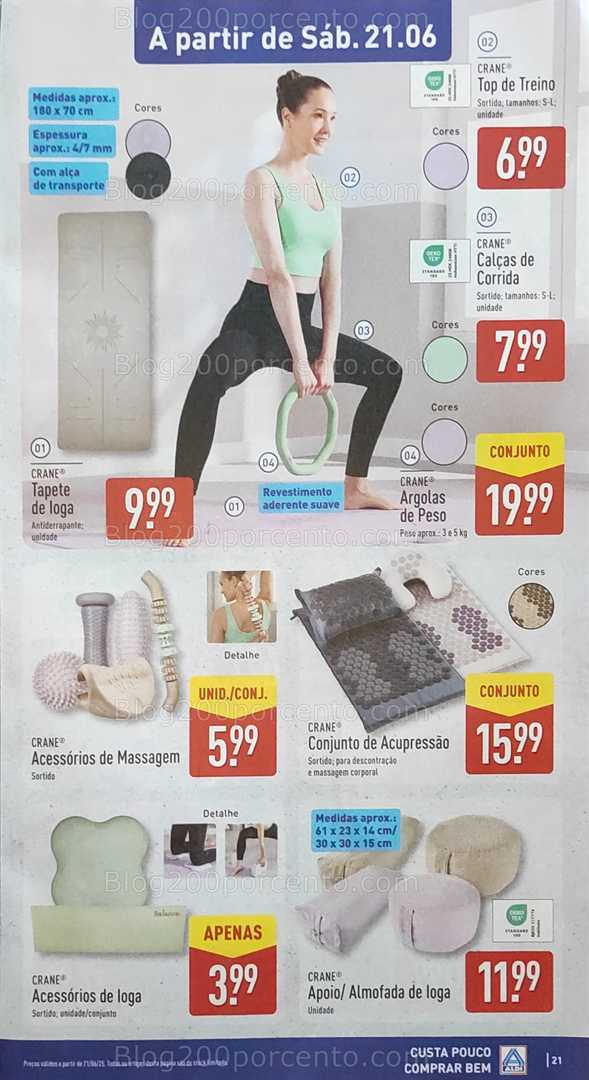 Antevisão Folheto ALDI Bazar Promoções a partir de 21 junho bazar 21