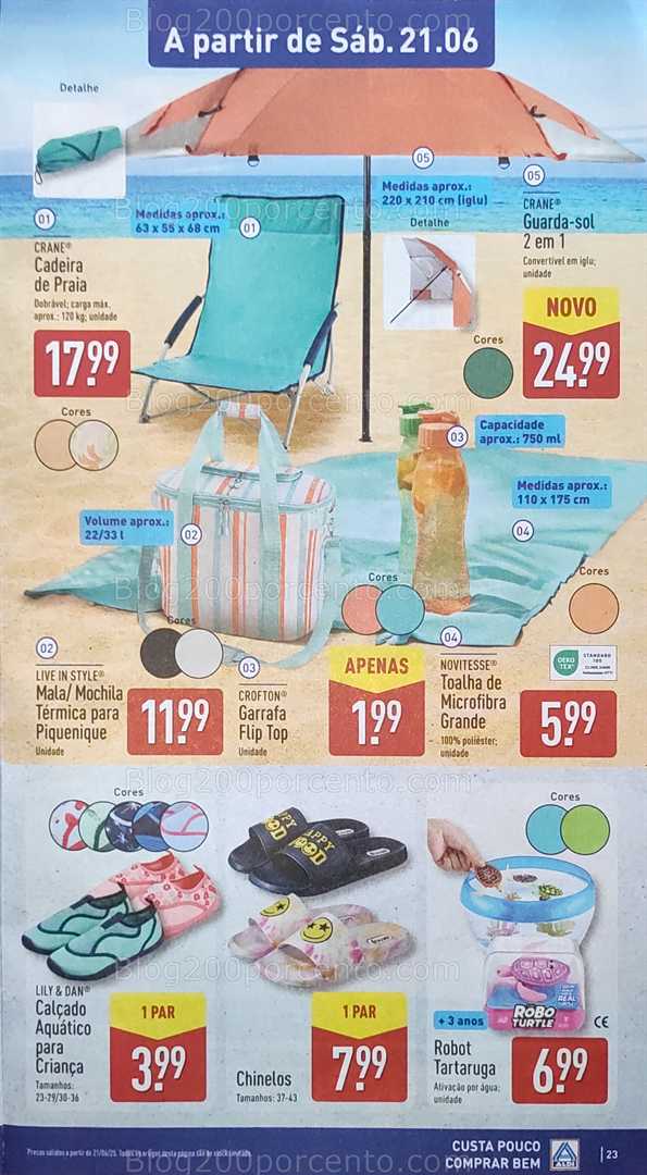 Antevisão Folheto ALDI Bazar Promoções a partir de 21 junho bazar 21