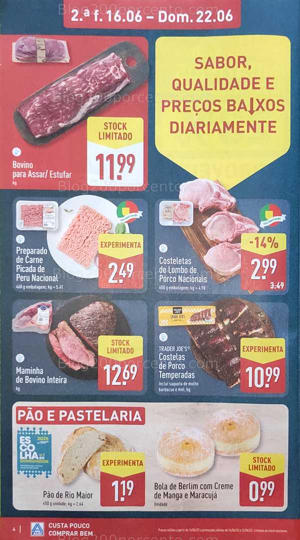 Antevisão Folheto ALDI Promoções de 16 a 22 junho all