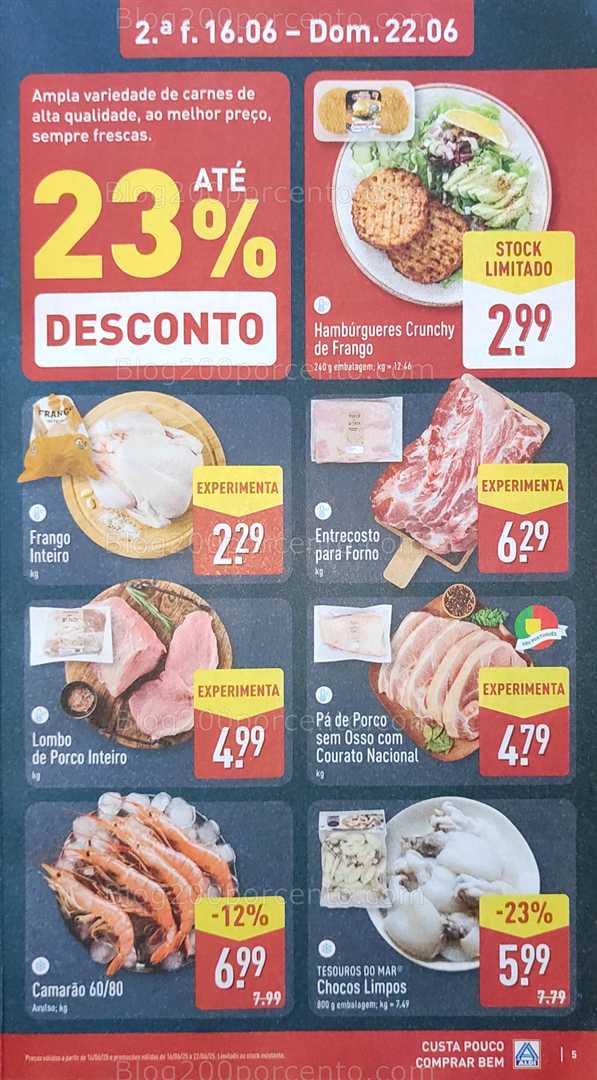 Antevisão Folheto ALDI Promoções de 16 a 22 junho all
