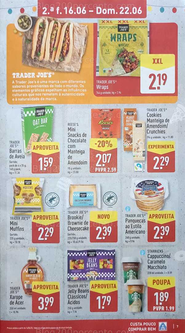 Antevisão Folheto ALDI Promoções de 16 a 22 junho all
