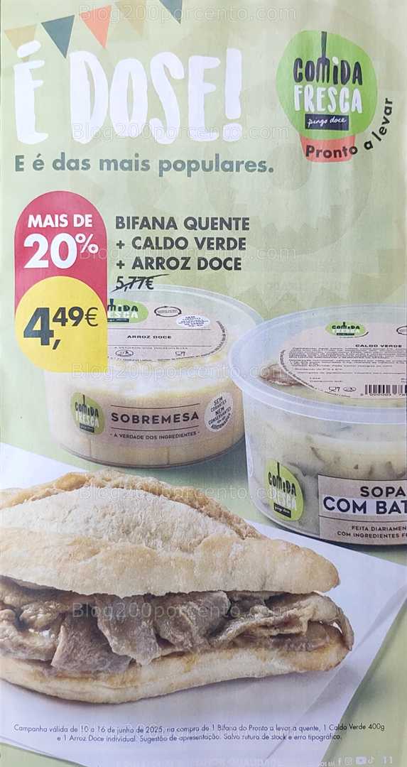 Antevisão Folheto PINGO DOCE Promoções de 10 a 16 junho all
