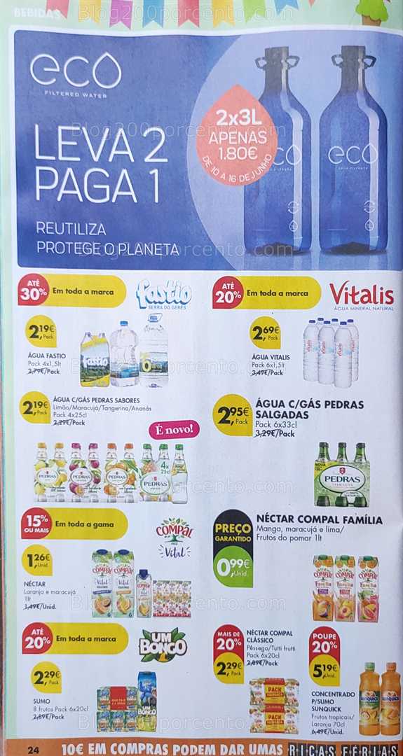 Antevisão Folheto PINGO DOCE Promoções de 10 a 16 junho all