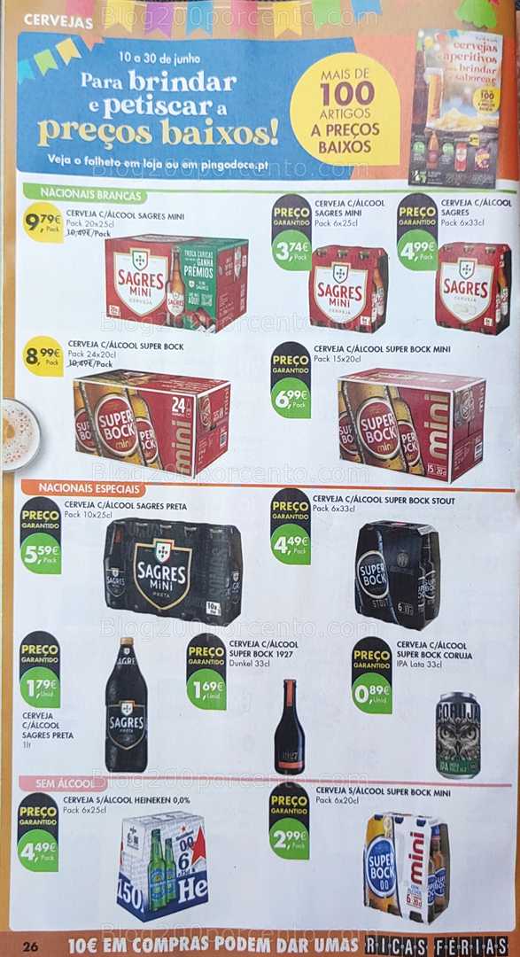 Antevisão Folheto PINGO DOCE Promoções de 10 a 16 junho all