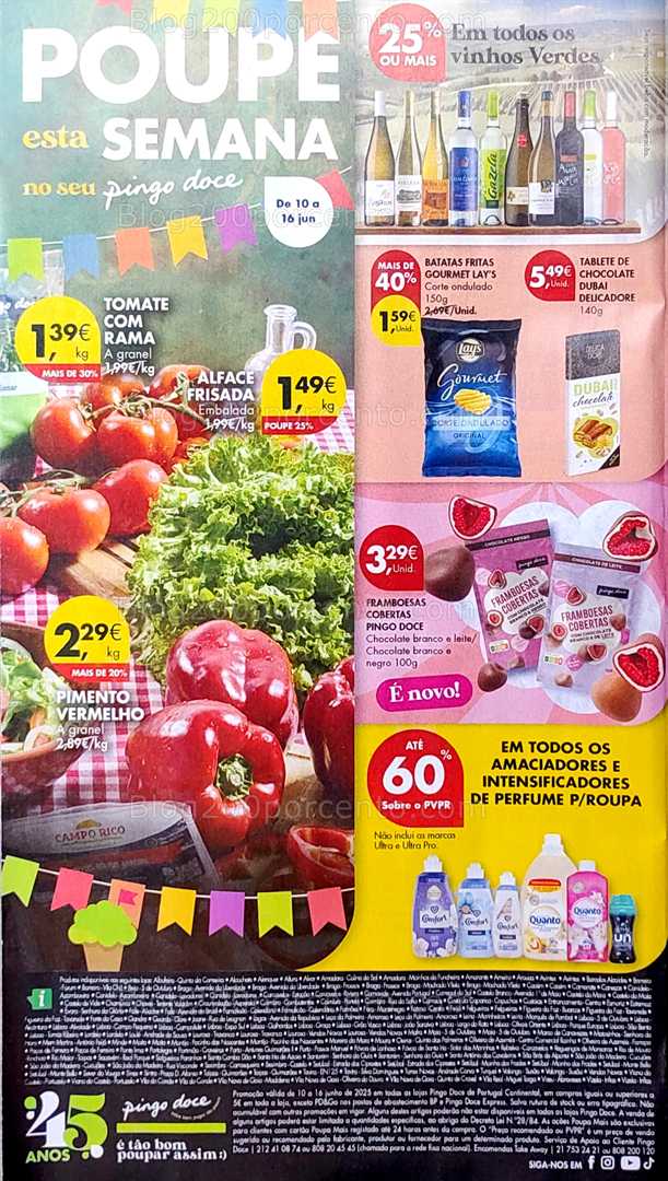 Antevisão Folheto PINGO DOCE Promoções de 10 a 16 junho all