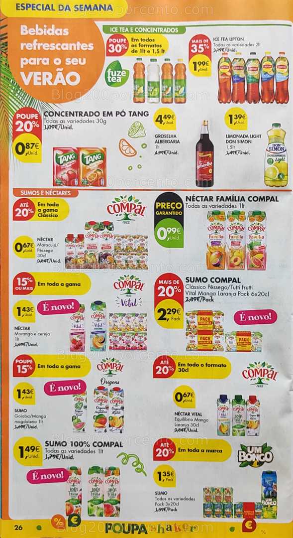 Antevisão Folheto PINGO DOCE Promoções de 17 a 23 junho all
