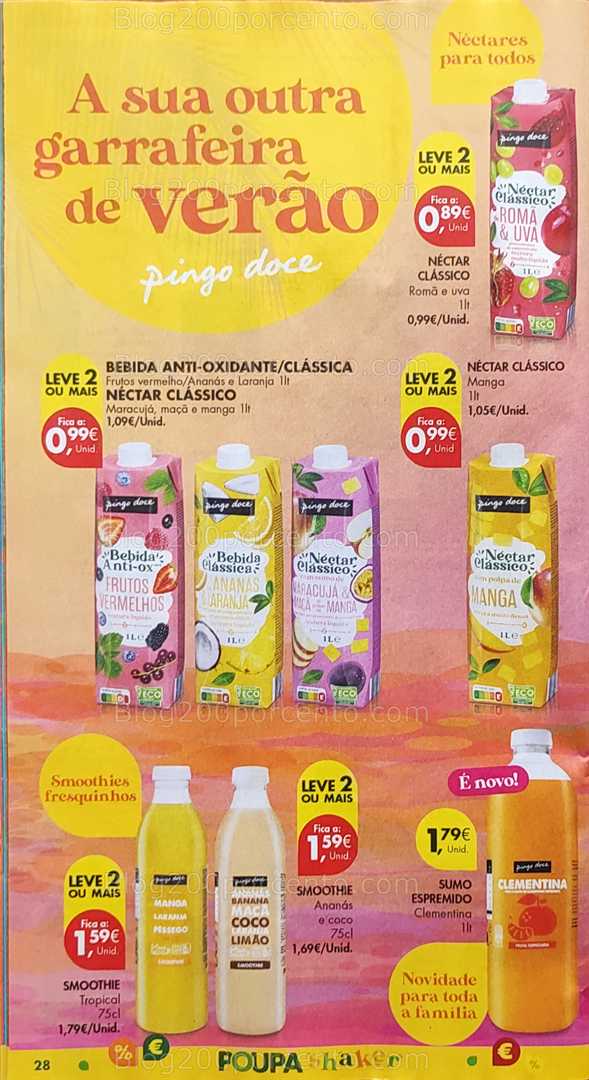 Antevisão Folheto PINGO DOCE Promoções de 17 a 23 junho all