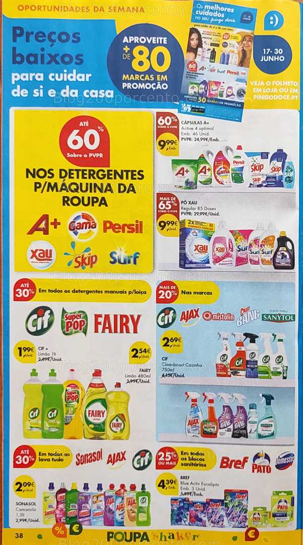 Antevisão Folheto PINGO DOCE Promoções de 17 a 23 junho all