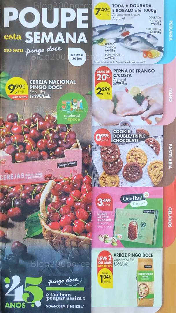 Antevisão Folheto PINGO DOCE Promoções de 24 a 30 junho all