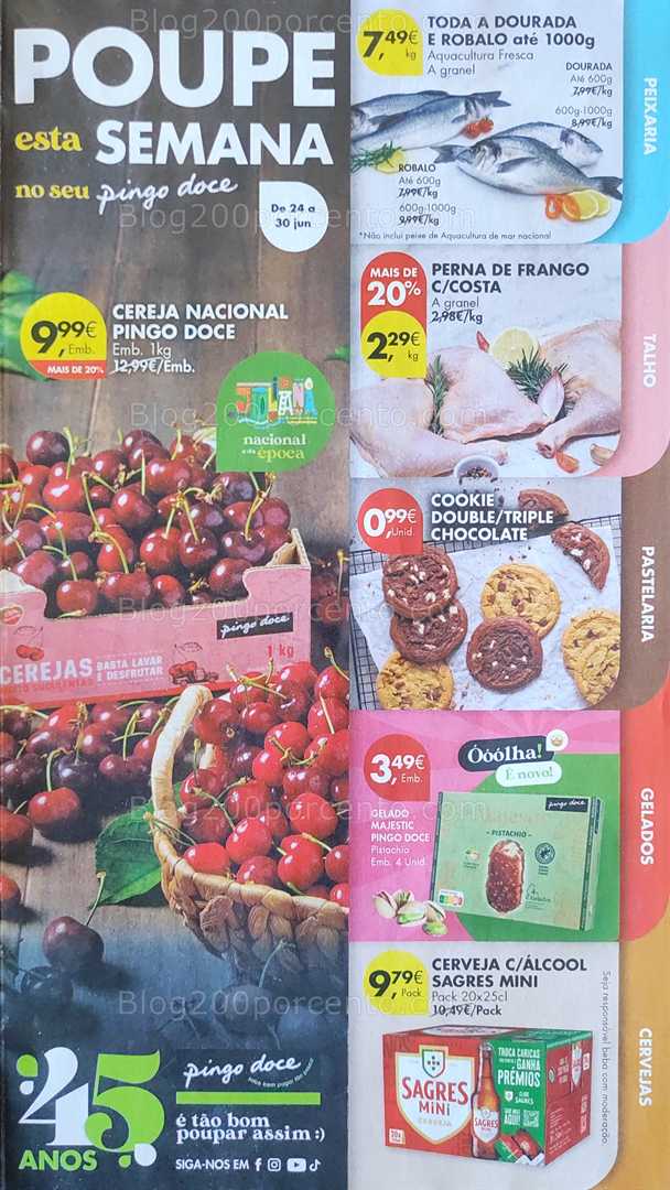 Antevisão Folheto PINGO DOCE Super Promoções de 24 a 30 junho all