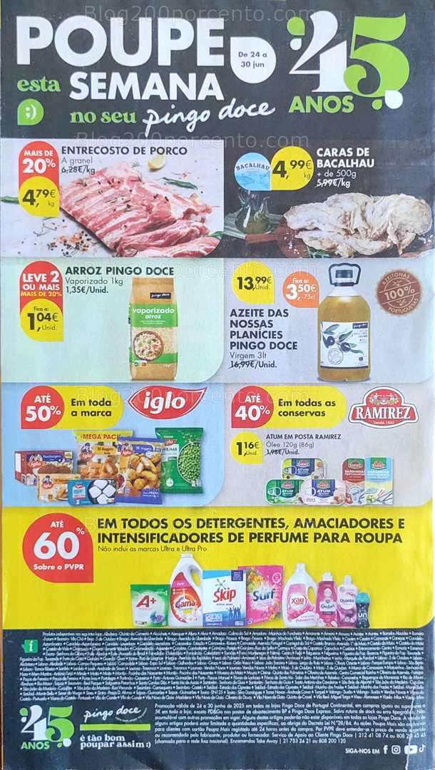 Antevisão Folheto PINGO DOCE Promoções de 24 a 30 junho all