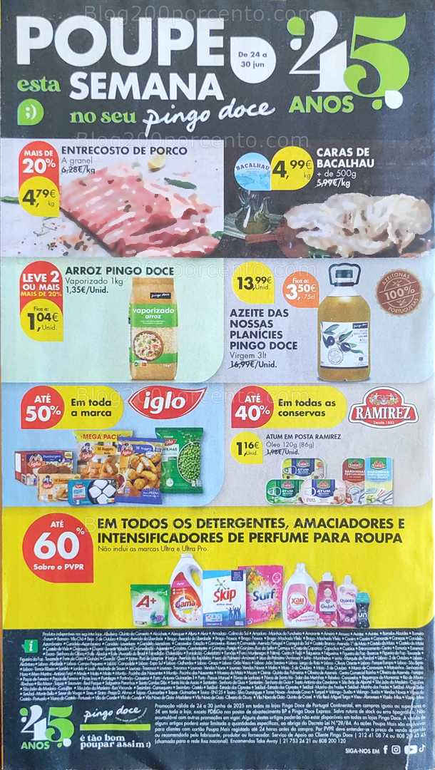 Antevisão Folheto PINGO DOCE Super Promoções de 24 a 30 junho all