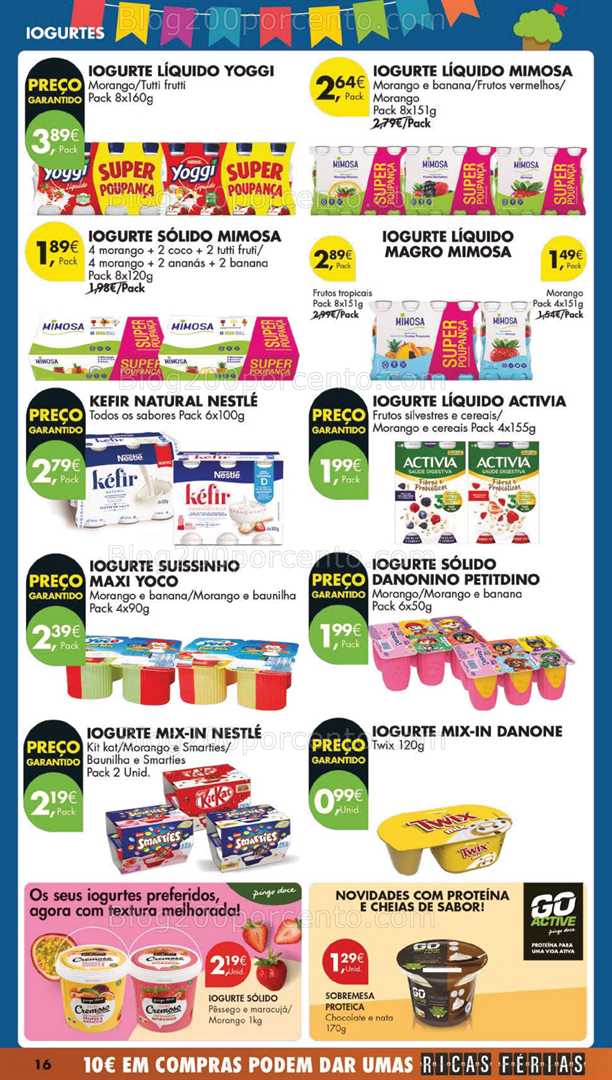 Antevisão Folheto PINGO DOCE Lojas Pequenas Promoções de 10 a 16 junho all
