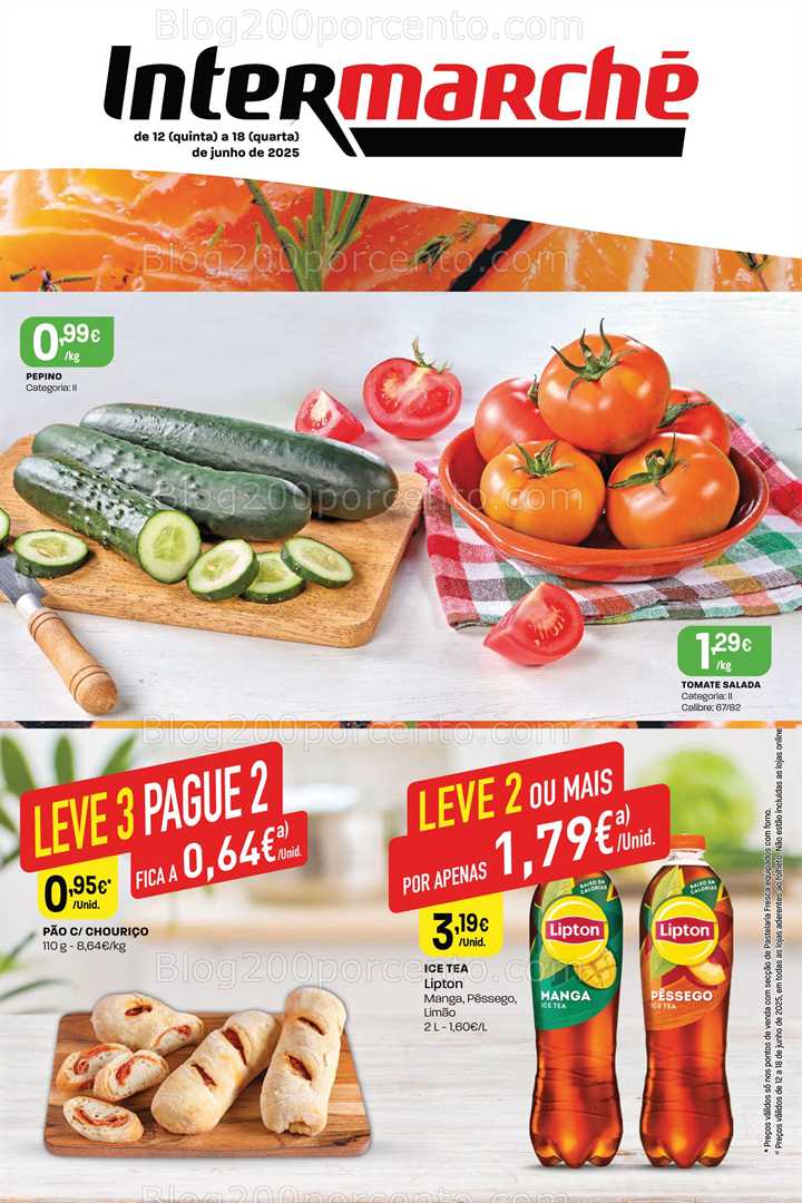 Antevisão Folheto INTERMARCHÉ Mini Promoções de 12 a 18 junho