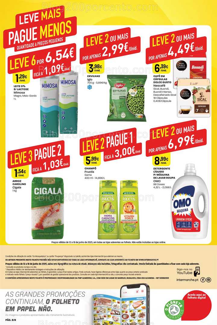 Antevisão Folheto INTERMARCHÉ Mini Promoções de 12 a 18 junho
