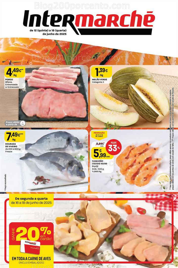 Antevisão Folheto INTERMARCHÉ Super Promoções de 12 a 18 junho all