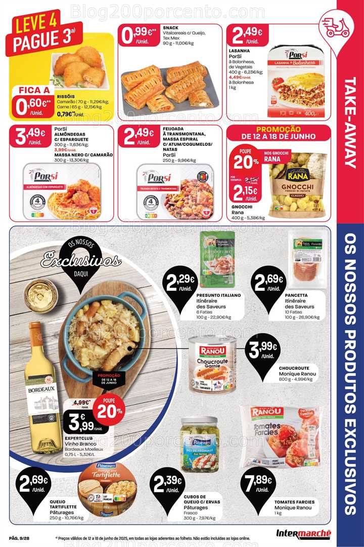 Antevisão Folheto INTERMARCHÉ Super Promoções de 12 a 18 junho all