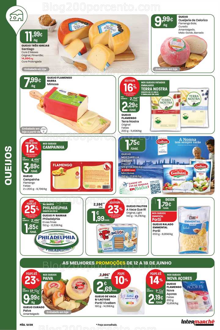 Antevisão Folheto INTERMARCHÉ Super Promoções de 12 a 18 junho all