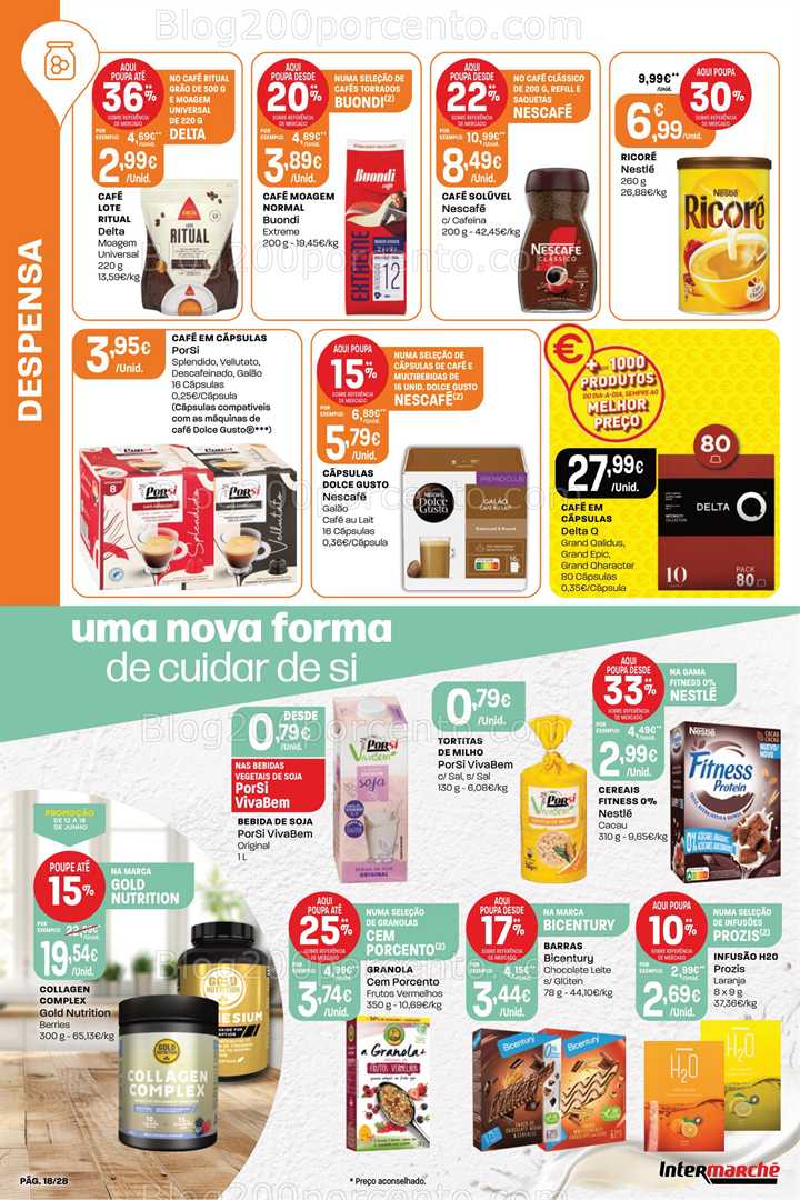 Antevisão Folheto INTERMARCHÉ Super Promoções de 12 a 18 junho all