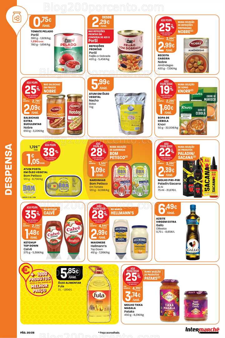 Antevisão Folheto INTERMARCHÉ Super Promoções de 12 a 18 junho all