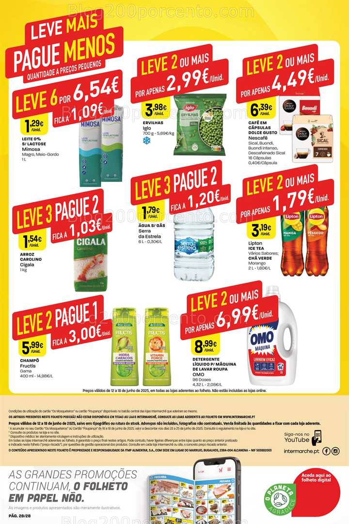 Antevisão Folheto INTERMARCHÉ Super Promoções de 12 a 18 junho all
