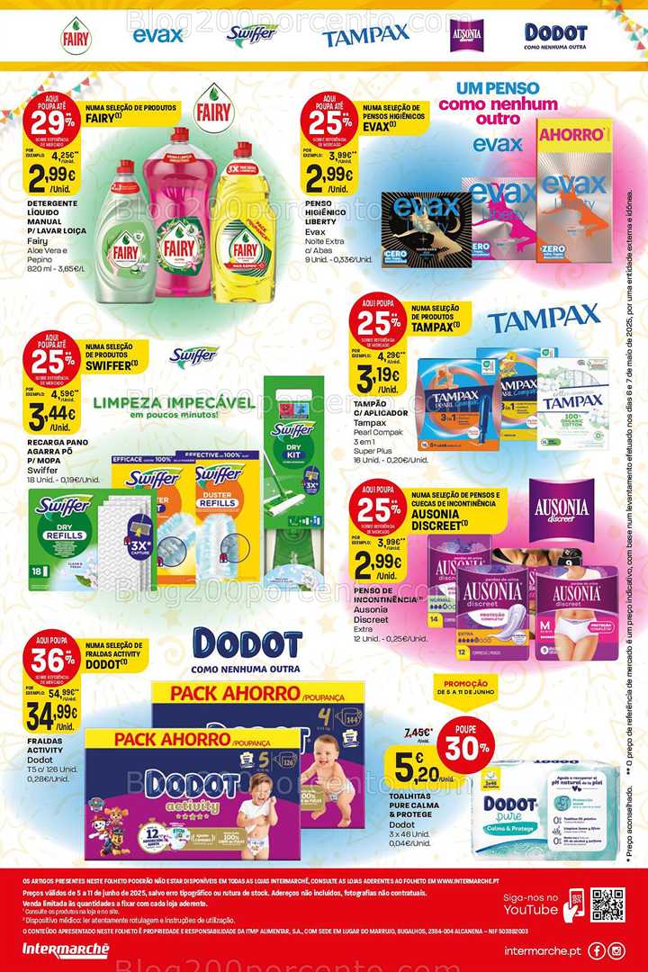 Antevisão Folheto INTERMARCHÉ Higiene e Beleza Promoções de 5 a 11 junho all