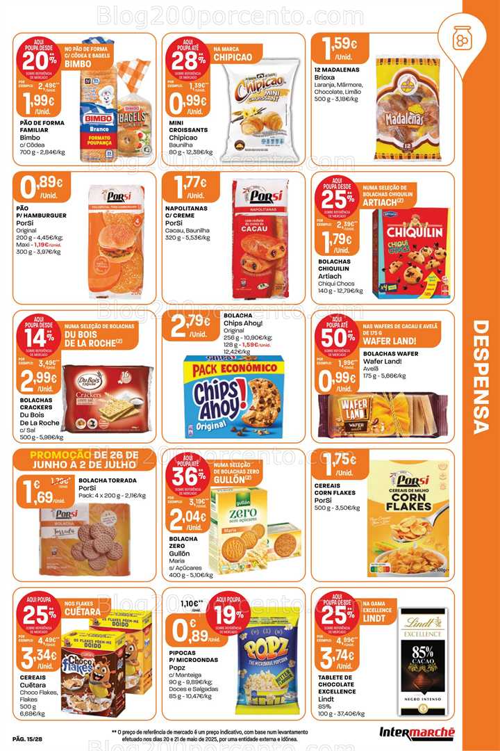 Antevisão Folheto INTERMARCHÉ Promoções de 26 julho a 2 julho all