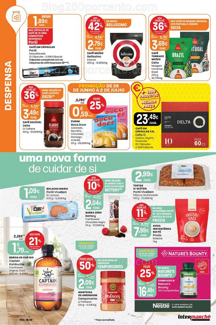 Antevisão Folheto INTERMARCHÉ Promoções de 26 julho a 2 julho all