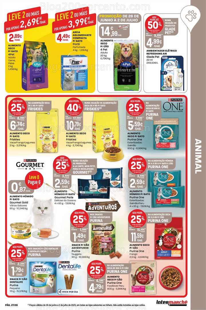 Antevisão Folheto INTERMARCHÉ Promoções de 26 julho a 2 julho all