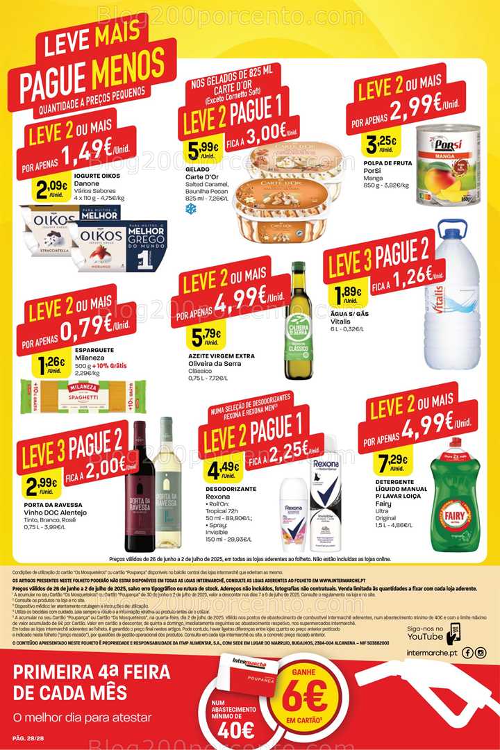 Antevisão Folheto INTERMARCHÉ Promoções de 26 julho a 2 julho all