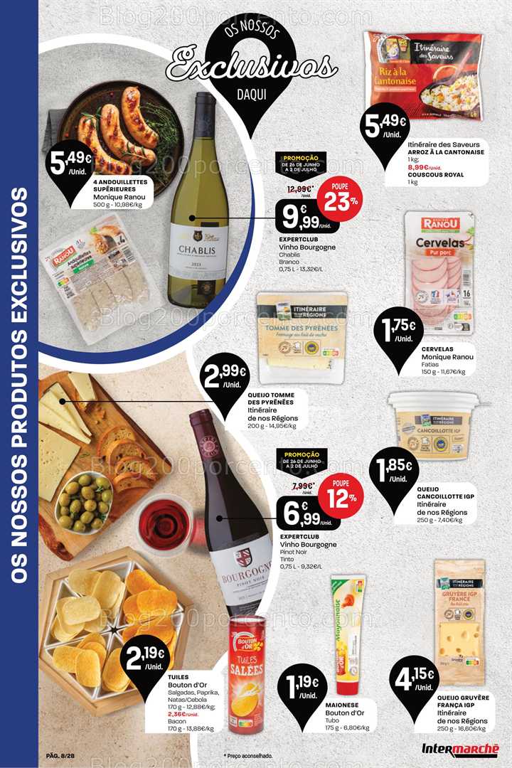 Antevisão Folheto INTERMARCHÉ Promoções de 26 julho a 2 julho all