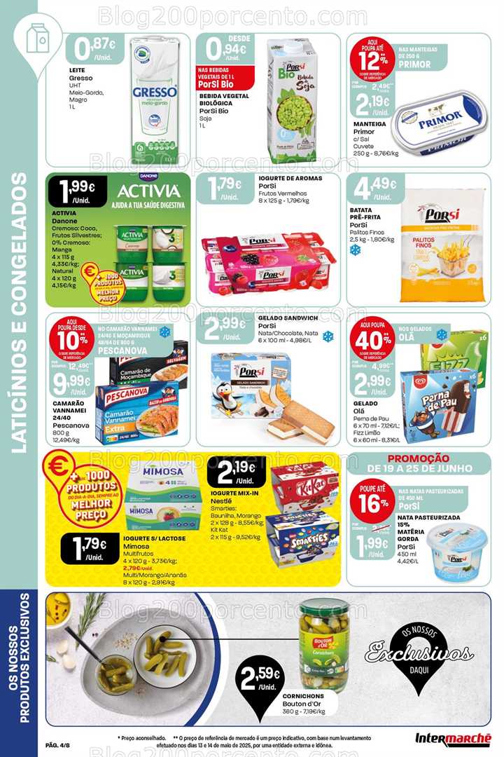 Antevisão Folheto INTERMARCHÉ Mini Promoções de 19 a 25 junho