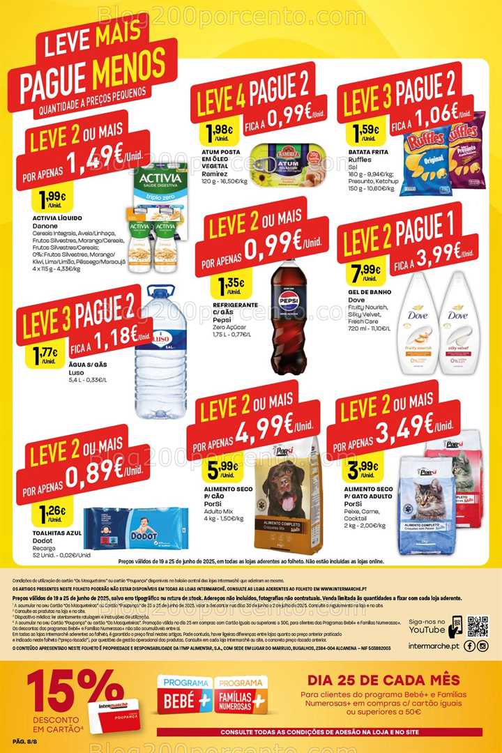 Antevisão Folheto INTERMARCHÉ Mini Promoções de 19 a 25 junho