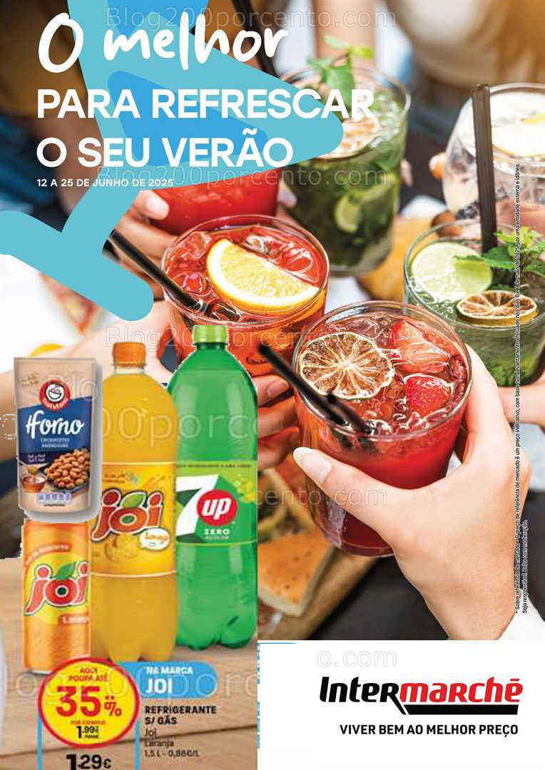 Antevisão Folheto INTERMARCHÉ Especial Bebidas e Snacks de Verão - 12 a 25 junho all