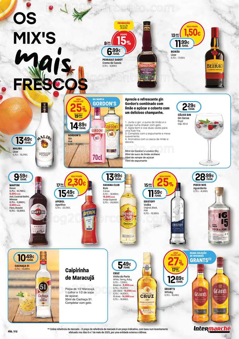 Antevisão Folheto INTERMARCHÉ Especial Bebidas e Snacks de Verão - 12 a 25 junho all