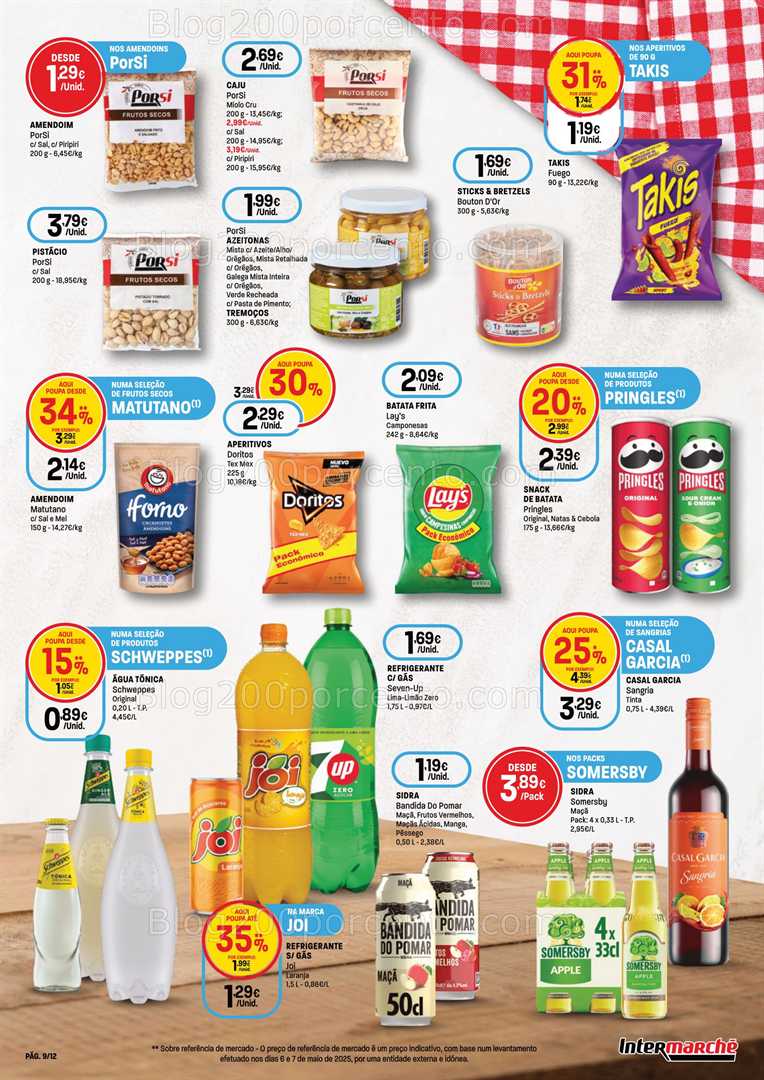 Antevisão Folheto INTERMARCHÉ Especial Bebidas e Snacks de Verão - 12 a 25 junho all
