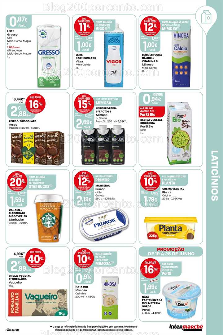 Antevisão Folheto INTERMARCHÉ Super Promoções de 19 a 25 junho all
