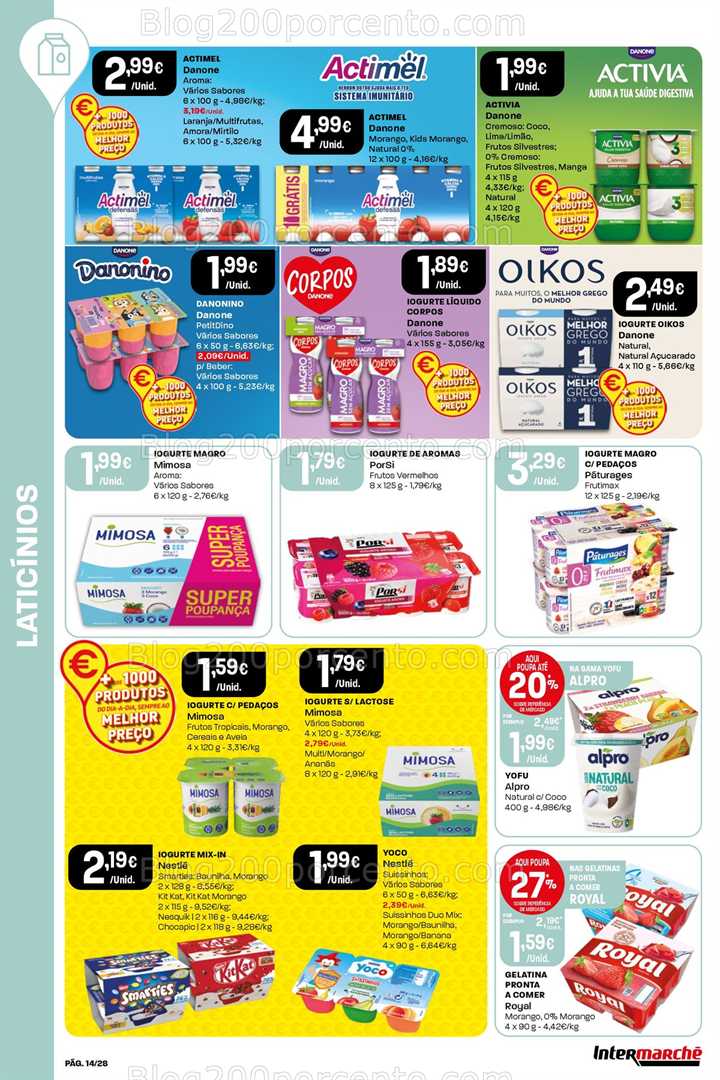 Antevisão Folheto INTERMARCHÉ Super Promoções de 19 a 25 junho all
