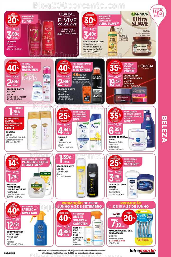 Antevisão Folheto INTERMARCHÉ Super Promoções de 19 a 25 junho all