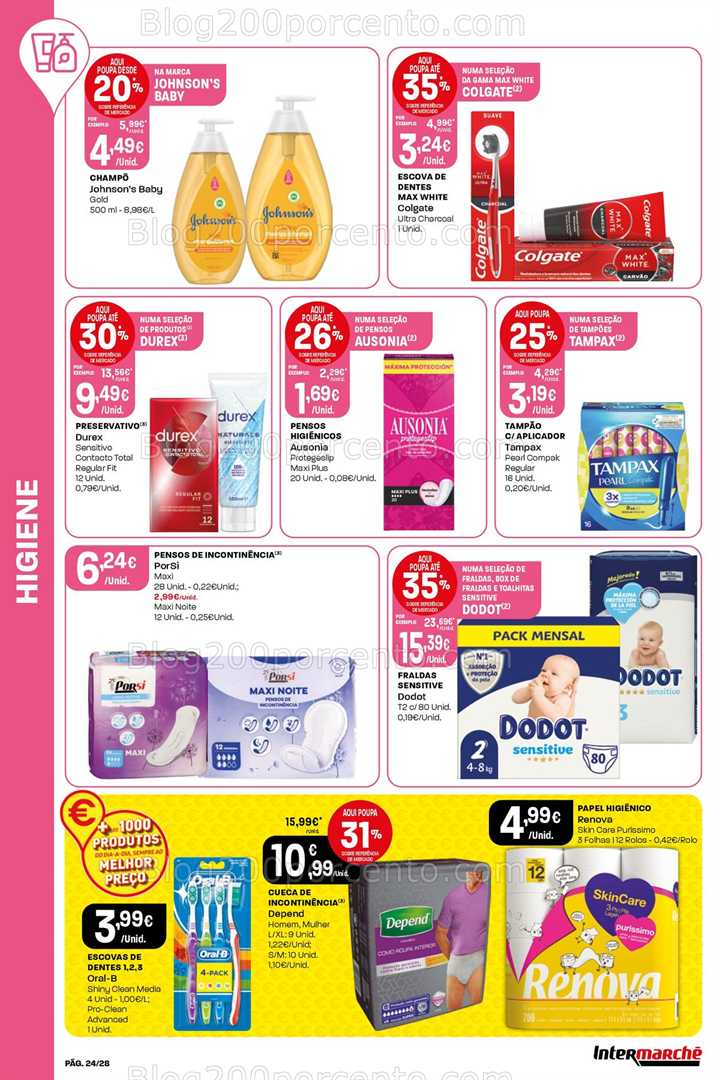 Antevisão Folheto INTERMARCHÉ Super Promoções de 19 a 25 junho all