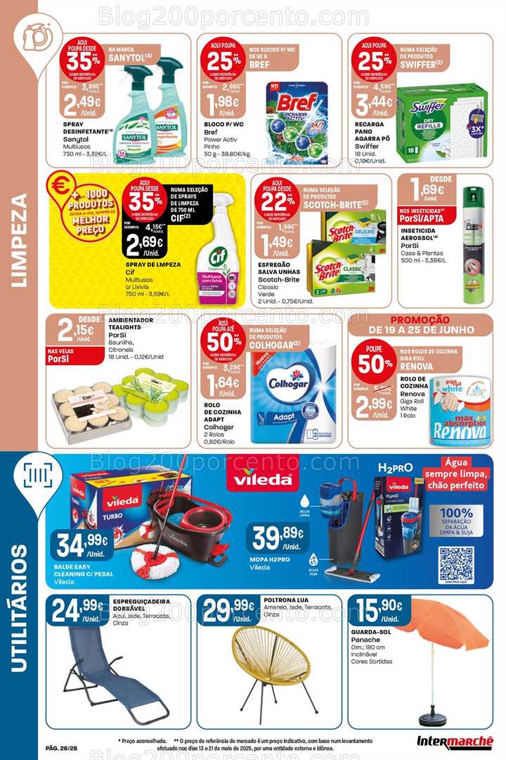 Antevisão Folheto INTERMARCHÉ Super Promoções de 19 a 25 junho all